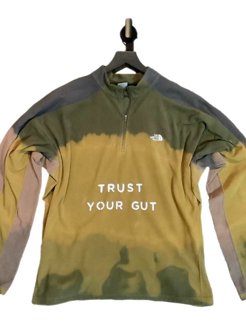 North Face Pullover "Trust Your Gut"